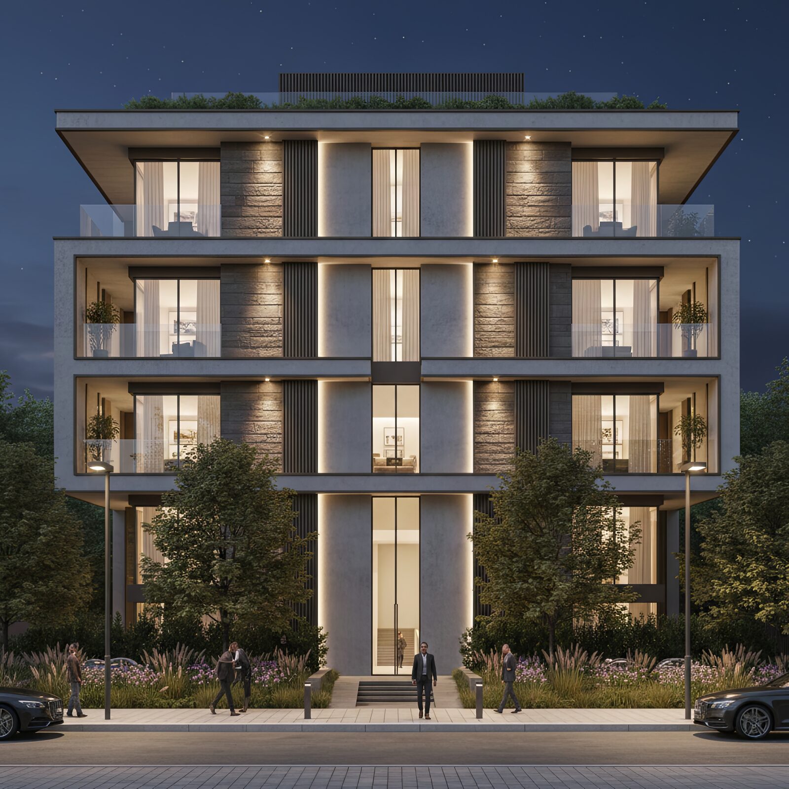 AXIS APARTMENTS — Architecture